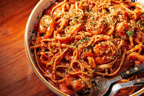 Ina Gartens Shrimp And Linguine Fra Diavolo Recipe Is Spicy Saucy And