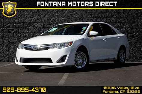 Used 2014 Toyota Camry For Sale In Riverside Ca Edmunds