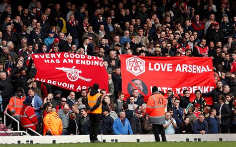 Arsenal Fans Time For Change Protest 10 Things They Want To See Happen