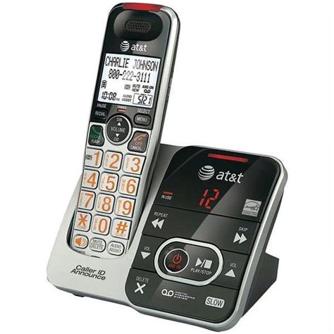 Atandt Cordless Phone System With Answering Caller Id And Call Waiting