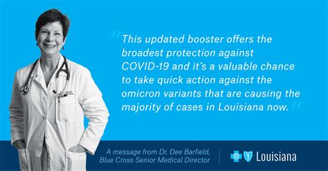 Blue Cross Urges Louisianians to Take Updated COVID-19 Vaccine Booster
