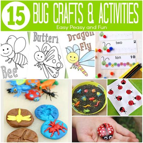 Bug Activities For Kindergarten Bugs In A Jar Counting Game The