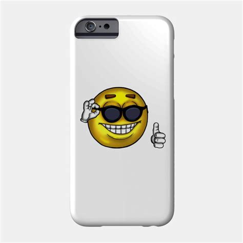 Sunglasses Thumbs Up Meme Emoji Phone Case Teepublic