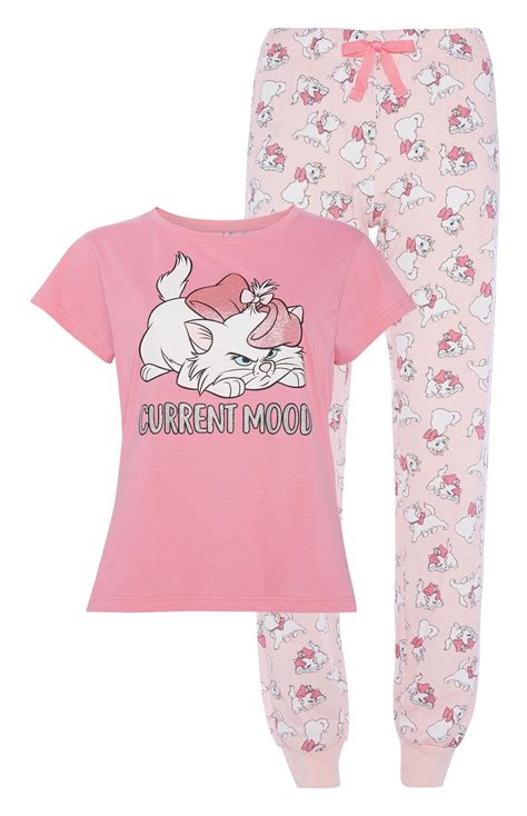 Disney Marie Pyjama Set Set Pyjamas Womens Categories Primark Uk