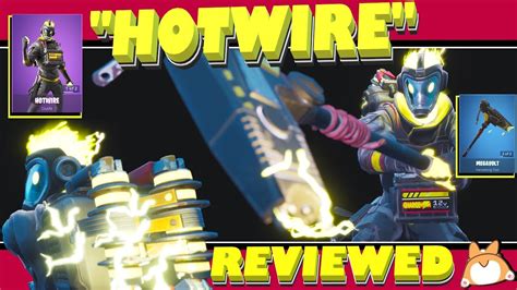 Complete Honest Review Fortnite Hotwire Skin Megavolt Pickaxe