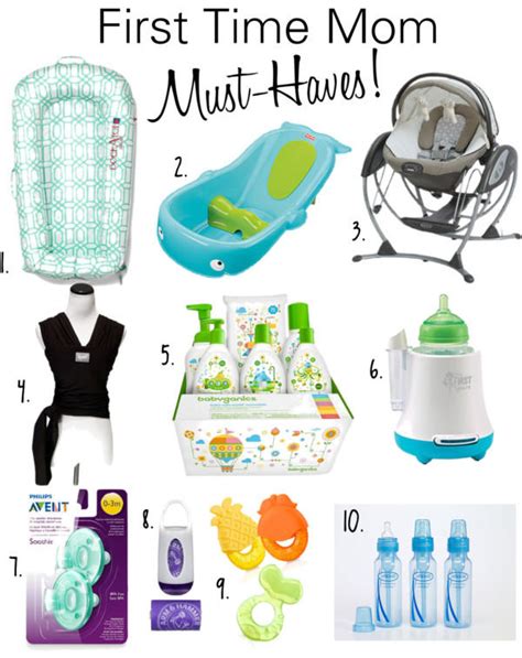 First Time Mom Must Haves Pearls And Paris