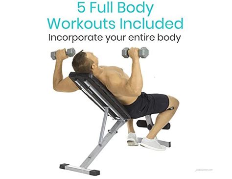 Vive Dumbbell Exercise Poster Home Gym Workout For Upper Lower Full Body Laminated