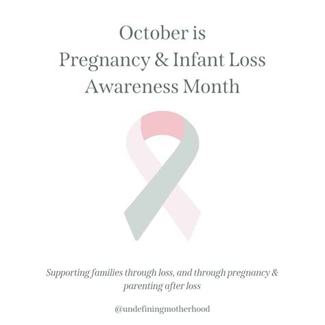 Pregnancy And Infant Loss Awareness Month