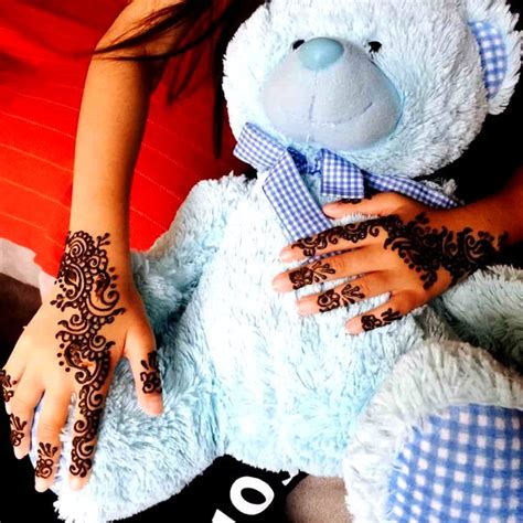 Top 71 Cartoon And Simple Mehndi Designs For Kids They Just Love Them
