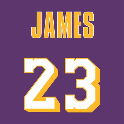 The latest los angeles lakers champs merchandise is in stock at fansedge. LeBron James Throwback Lakers Jersey 2 - Lebron James - T-Shirt | TeePublic