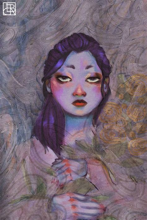 Purple Girl 1 By Haranharann On Deviantart