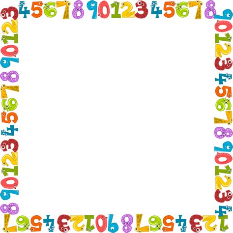 Clipart Border Number Clipart Border Number Transparent Free For Images