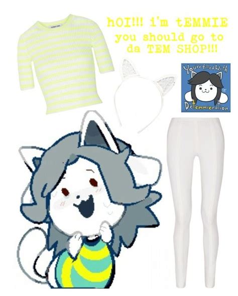 Undertale Temmie Casual Cosplay Cosplay Outfits Video Game Outfits