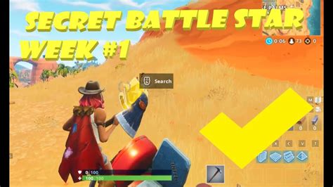 These challenges hint at the cars being introduced in the as is tradition every thursday, fortnite week 6 challenges are here and the are fairly easy to complete. SECRET BATTLE STAR WEEK 1 SEASON 6 LOCATION! - Fortnite ...