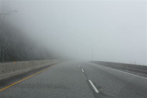 Free Images Snow Fog Road Mist Morning Driving Weather Haze