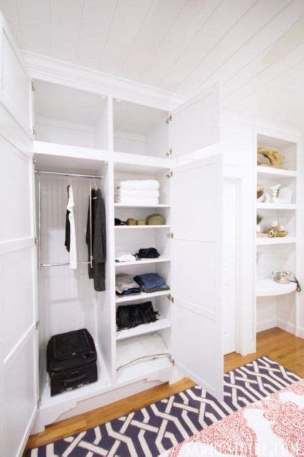 When you catch a glimpse of your tiny but impeccably organized bedroom Tiny Closet in Guest Bedroom | Tiny closet solutions, Tiny ...