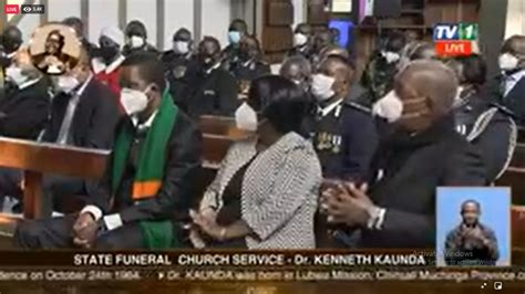 President Kaundas Burial Procession Underway Zambian Eye