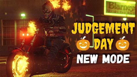 Gta 5 Judgement Day How To Play New Halloween Adversary Mode Youtube