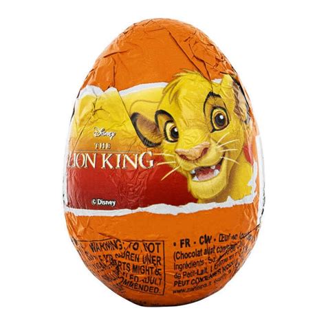 Lion King Chocolate Surprise Eggs Zaini
