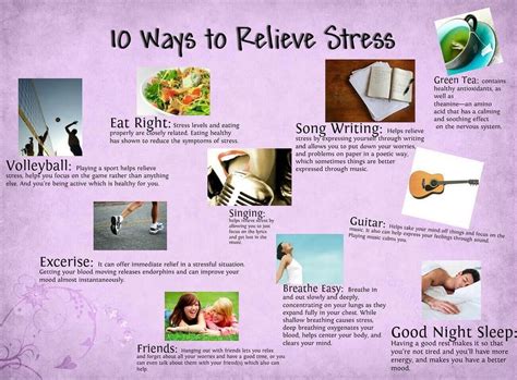 10 Ways To Relieve Stress We All Know That Stress Is Like A Weight