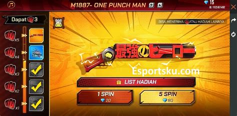 Free fire x one punch man skin bundles leaked. How to get the M1887 Free Fire (FF) X One Punch Man skin ...