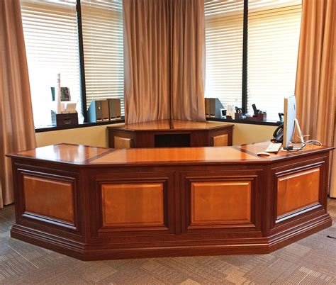 Verona desk with hutch (28 reviews) Custom Desks - Custom Home & Office Desks - Wake Forest ...