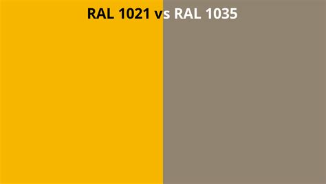 Ral 1021 Vs 1035 Ral Colour Chart Uk