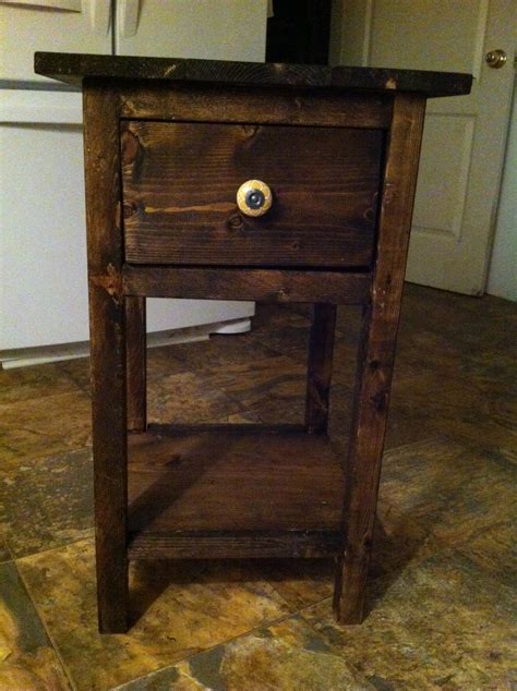 My Little Mini Farmhouse Bedside Table Ana White