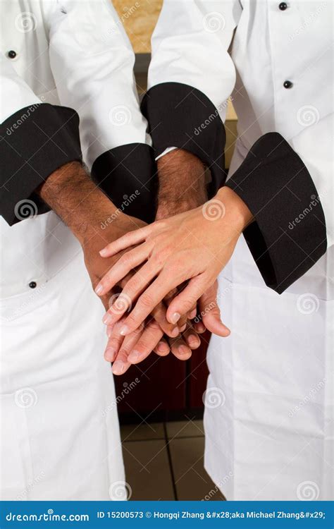 Chef Teamwork Stock Image Image Of Food Industrial 15200573