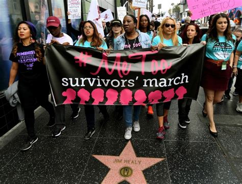 Slideshow Hundreds In Hollywood March Against Sexual Harassment 893