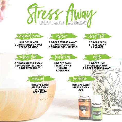 Diffuser Blend Stress Away Young Essential Oils Essential Oils Guide