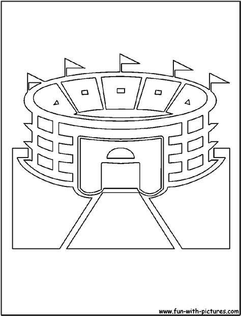 Baseball field coloring pages getcoloringpages. Coloring Pages Stadium - Coloring Home