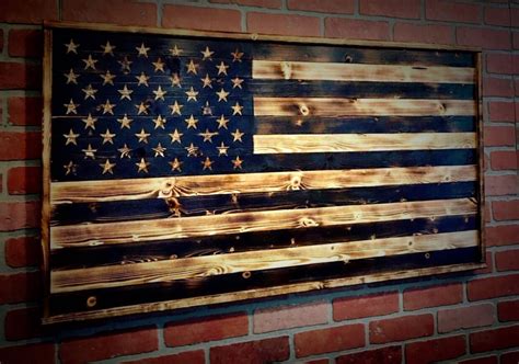 The 20 Best Collection Of Wooden American Flag Wall Art