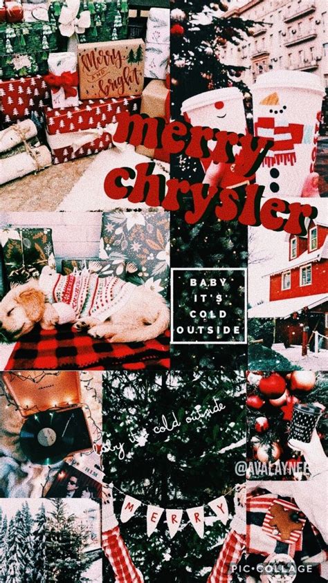 20 Aesthetic Christmas Wallpaper Collage Caca Doresde