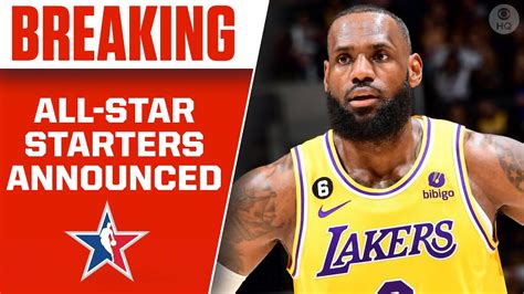 2023 NBA All Star Starters Announced CBS Sports HQ The Global Herald