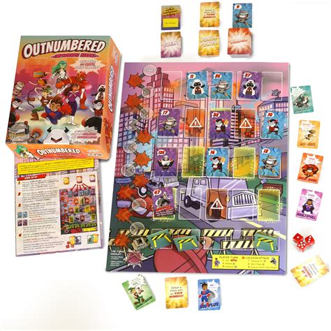 Outnumbered Improbable Heroes A Cooperative Superhero Math Game