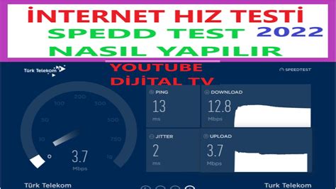 internet hız testi nasıl yapılır türk telekom hızını öğrenme internetin