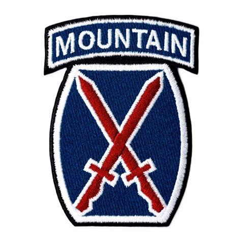 10th Mountain Division Logo Collector Patch
