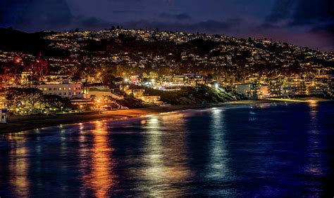 Night In Laguna Beach Photograph By Brooke Vogelgesang
