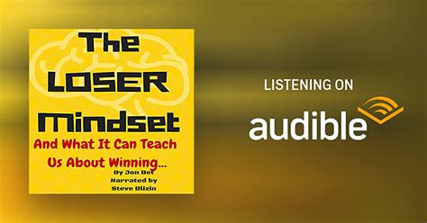 The Losers Mindset By Jon Bet Audiobook