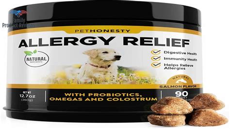 Allergy Relief Immunity Supplement For Dogs Omega 3 Salmon Fish Oil