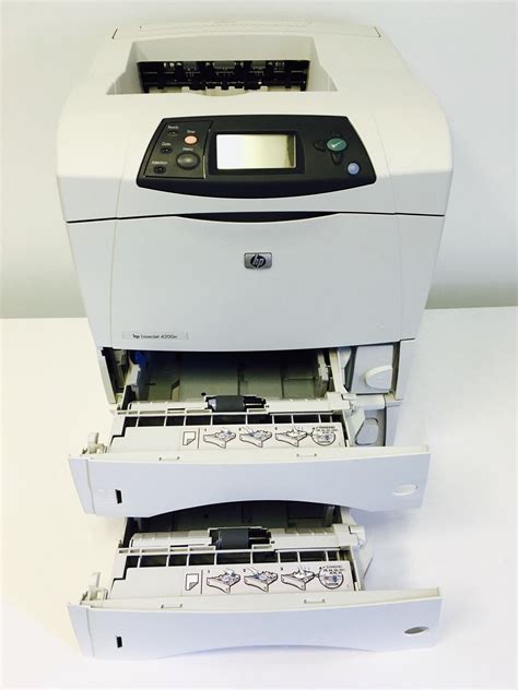 Hp Laserjet 4250tn 4250 Laser Printer 6 Month Warranty Fully Remanufactured 840356507002 Ebay