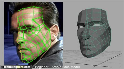 How To Model A Face Low Poly Beginner 3d Modeling Tutorial Youtube