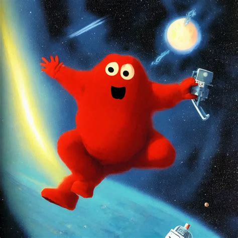 The Kool Aid Man In Space By John Harris Concept Art Stable