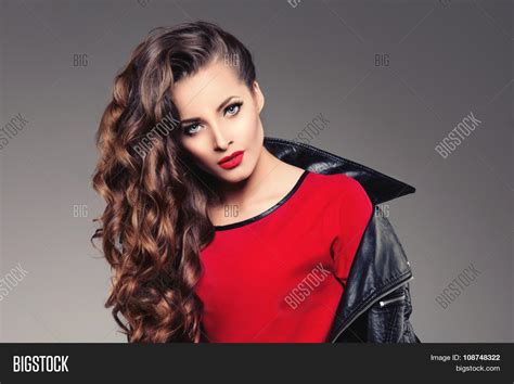 Long Hair Waves Curls Image And Photo Free Trial Bigstock