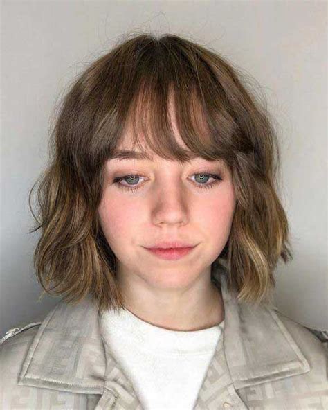 A shattered shaggy bob is a great choice of medium length hairstyles for thin hair. Latest Haircuts for Oval Face Shape Ladies | Hairstyles and Haircuts | Lovely-Hairstyles.COM