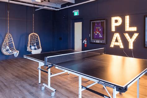 Design 13 Sleek And Simple Ping Pong Room Sleek Office Design Game