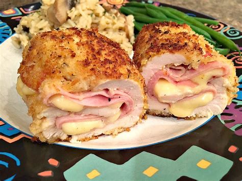 Fix mashed potatoes and a side of green beans while the chicken bakes. Chicken Cordon Bleu Recipe - A Great Classic! | Club Foody | Club Foody