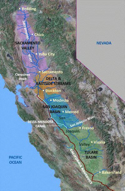 Californias Central Valley Usgs California Water Science Center Med