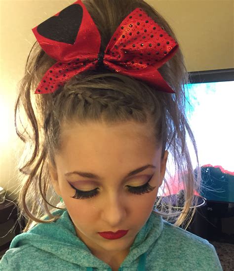 Perfect Cheer Hair And Makeup Peinados Porristas Peinados Peinados